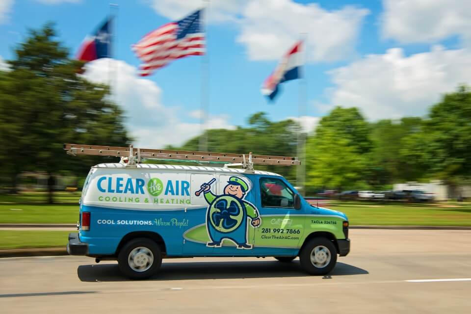 Clear The Air Van Driving